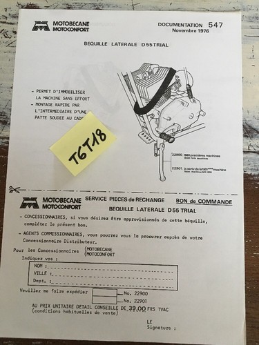 Motobécane motoconfort d55 - motobécane,